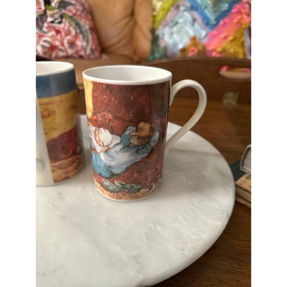 2 Vintage Dunoon Vincent Van Gogh Coffee Mug - Picture 2 of 8
